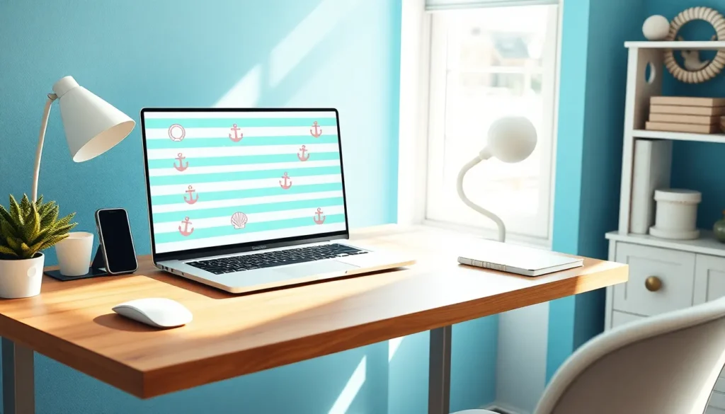 preppy aura wallpaper laptop