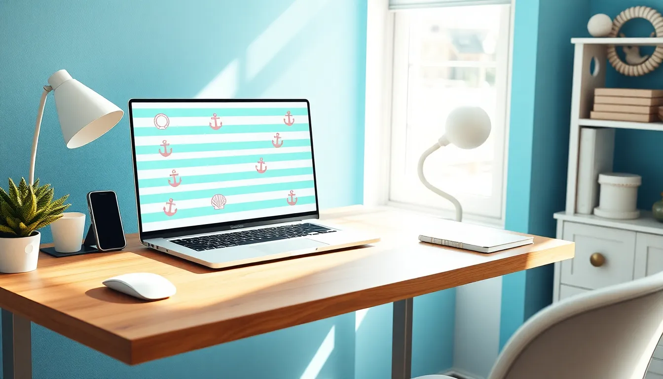 preppy aura wallpaper laptop