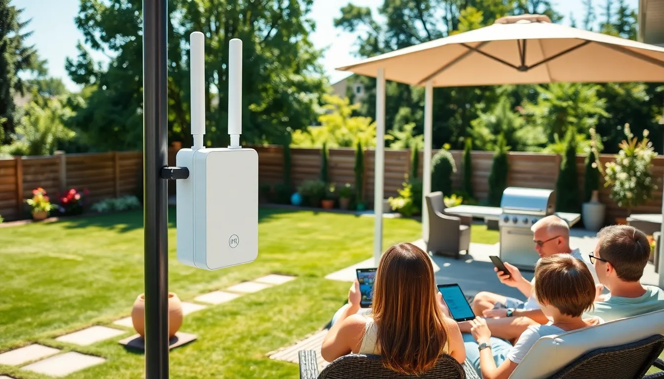 long range wifi extender outdoor